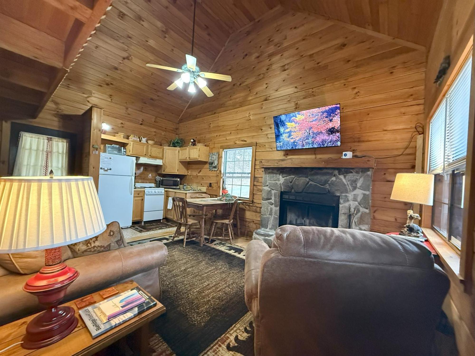Cozy Bear Cabin-Stunning Mountain View, Dogs Welcome With Pet Rate マギー・バレー エクステリア 写真